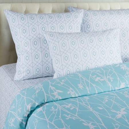 Bed linen euro aquarius, size 240x214 cm, 220x215 cm, 70x70 cm - 2 pcs-1