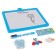 Drawing board is magnetic double -sided, under marker and chalk, sponge, chalk 3 pcs., Marker, magnets 2 pcs.