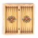 Board game 3 in 1 "Patriot": chess, checkers, backgammon, wooden, large, 50 x 50 cm