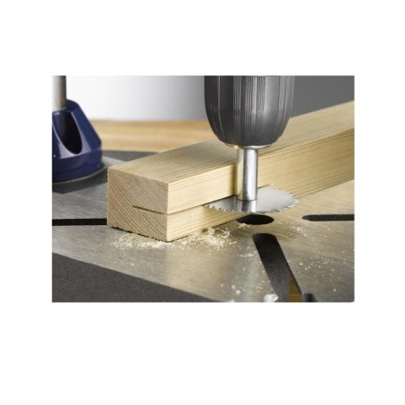 Cutting disk for engraver KWB, 45x0.8 mm, shank d = 8 mm, carbon steel-1