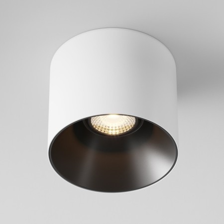 Technical C064CL-01-25W3K-RD-WB, LED, 25W, 12.5x12.5x10.5 cm, 2000lm, white and black color, white and black-2