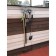 Holder for garden inventory, wall -mounted, under 2 tools, metallic