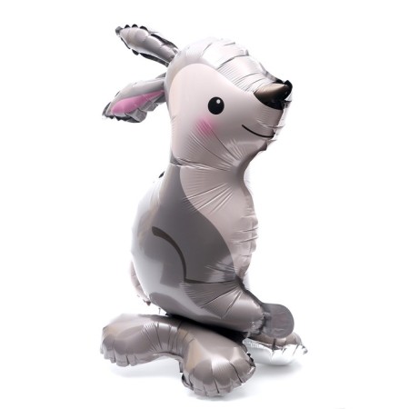 Foil ball 15 "Hare", on a stand, under the air-1