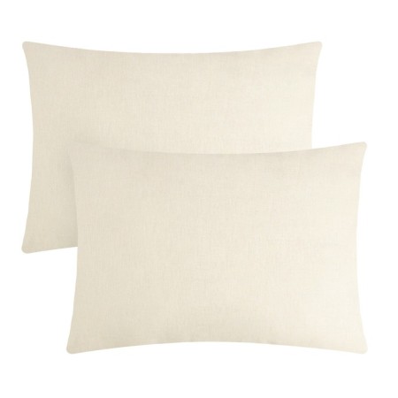 A set of pillowcases Ethel, 50x70 cm - 2 pcs, yellow, 100% cotton, stump