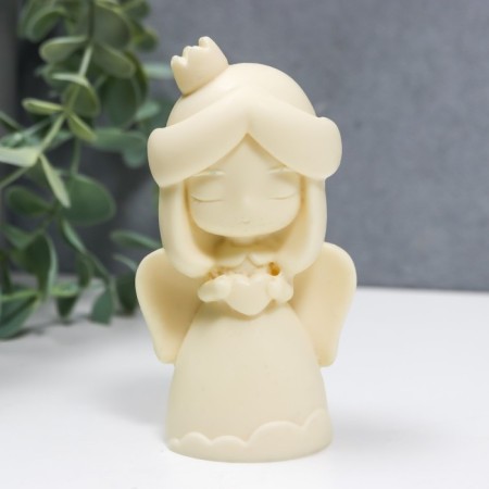 Mold Silicon "Princess with a heart" 9.5x5.3x3.7 cm mix-2