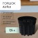 Airpot seeding pot, 7.5 l, d = 26 cm, h = 21.5 cm, black