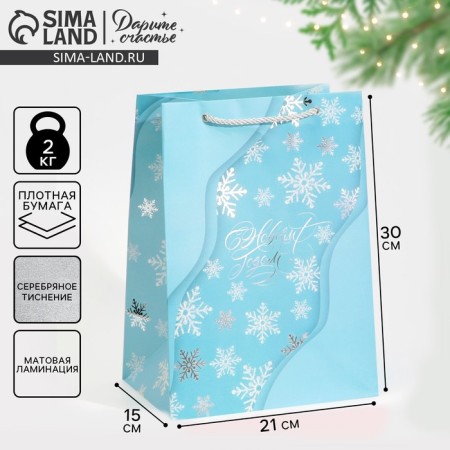 Laminated Lama Packet, 21 x 30 x 15 cm, New Year