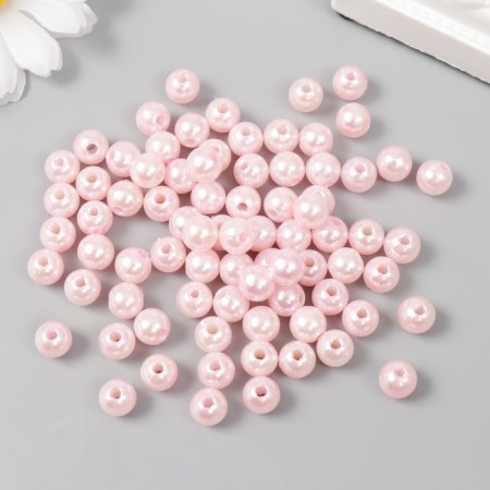 Beads for creativity plastic "Direct pink" set of 20 g d = 0.8 cm-2