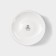 Porcelain stand for heating Wilmax, D = 13 cm, white color