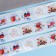 Stickers for flowers and gifts "Atmosphere", 4.4 x 4.4 cm, 252 pcs.