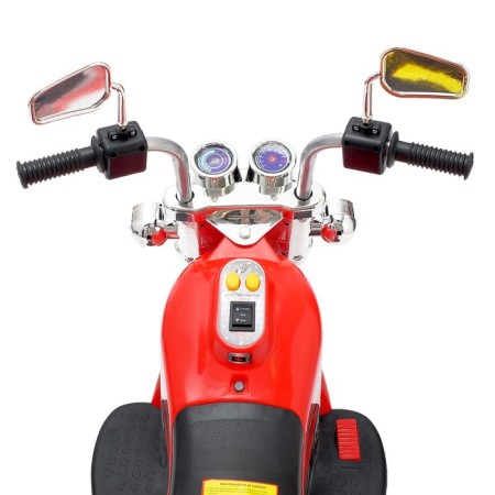 Electric car "Chopper", red color-6
