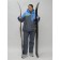 Ski suit female, size 56, blue color