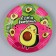 A set of paper utensils disposable avocado ”: 6 plates, 1 garland, 6 glasses