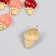 Decor for creativity Metal, enamel "Sea shell" mix 1.3x2.4 cm