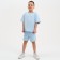 Kit for children (T-shirt, shorts) KAFTAN "BASIC Line" Size 34 (122-128), Blue color