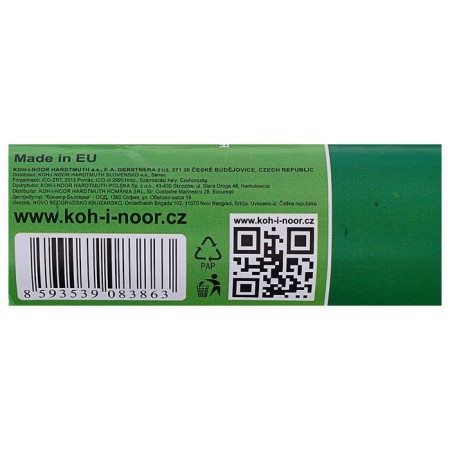 Paper Forter Credter Corpushes Koh-I-Noor 50 x 200 cm 9755/04 Pink darkest, in roll-2
