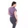 Female set (T -shirt/Bridges), purple/gray color, size 46