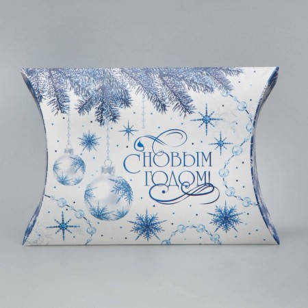 Figure team “Happy New Year!”, Snowflakes, 19 x 14 x 4 cm, New Year-2