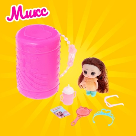 Surprise toy "Doll" with accessories-4