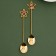 Gift set of spoons with suspensions "heat and comfort", 2 pcs., 15.8 x 2.5 cm