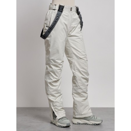 Semi -combinezone female ski insulated, size 46, white color-10