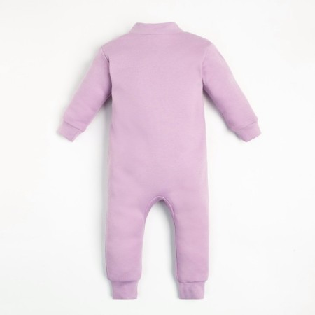Combineson with a tin zipper, I am Basic Line, height 74-80 cm, pink-8