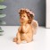Souvenir Polystone "Angel-Karapus Flower Wreath" MIX 6.5x4.5x4.7 cm