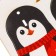 New Year's prefabricated pendant on the Christmas tree "New Year! Penguin"