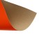 Cardboard of color A4, 190 g/m2, non -mural, orange, price for 1 sheet