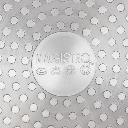 Forged pan Magistro Granit, D = 28 cm, the removable handle of Soft-Touch, anti-stick coating, induction-9