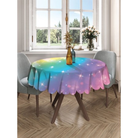 The tablecloth "Rainbow shine", round, Saten, d = 150 cm-2