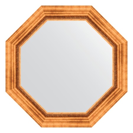 Mirror in the baguette frame, Roman gold 88 mm, 71x71 cm
