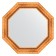 Mirror in the baguette frame, Roman gold 88 mm, 71x71 cm