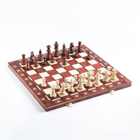 Chess Polish Madon "Consul", 48 x 48 cm, king h = 9 cm, weighted-2