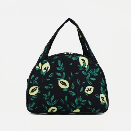 Road bag with lightning, green color-1
