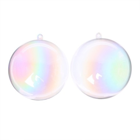 Harvesting - suspension, separate parts "ball", D collected: 9 cm, color pearl color-1