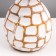 Camilla table lamp E27 40W white-chocolate 27.5x27.5x42.5 cm Risalux