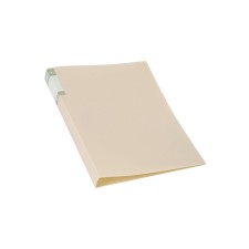 Folder with A4, 700 μm, 27 mm, calligrata top Pastel, internal and end pockets, up to 180 sheets, creamy