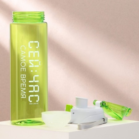 Water bottle "Now is the time", 600 ml-3