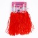 Pompons 2 pcs, the color is red