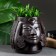 Pot - Organizer "Cleopatra" black, 1.6 l/ 16x17x15cm