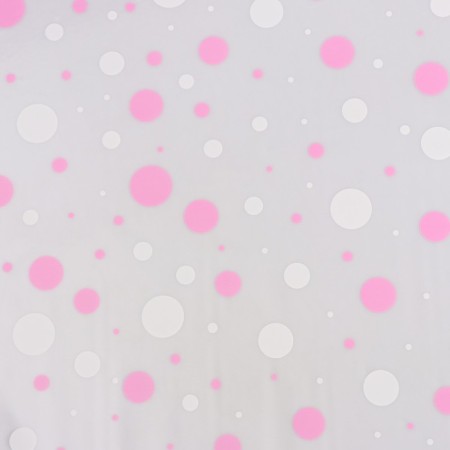 Flower film "Serpentine", Bel - Pink, 0.7 x 7.6 m, 40 μm, 200 g-1