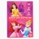 The set "Princesses" A4: 8 sheets of color unilateral coated cardboard, 8 sheets of colored bilateral paper