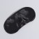 Sleep mask, satin, with a nose, double elastic, 19 × 8.5 cm, black color