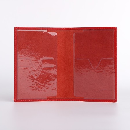 Cover for passport, red color-4