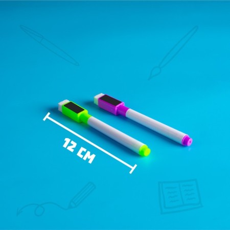 Water -based color marker, with a magnet, set of 6 pcs.-1