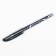 Gel handle with erased ink 0.5 mm, rod black body tinted