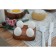 Adelica eggs and cupcake stand, 4 compartments, d = 13 cm, 13 × 13 × 1.8 cm, array of birch