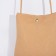 Cross-Body bag on the valve, beige color
