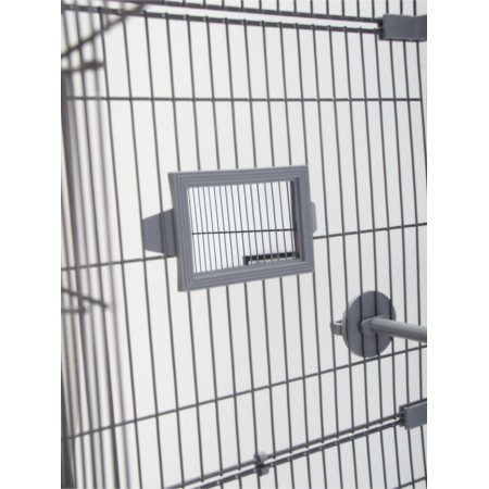 Birds of "Piggers", collapsible, 42 x 30 x 94cm (staff.) Light gray-6